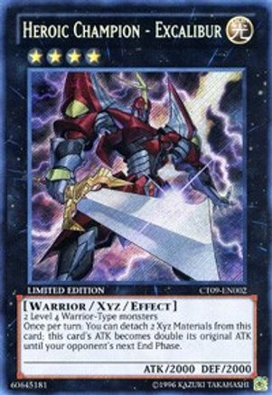 Heroic Champion - Excalibur [CT09-EN002] Secret Rare - Yu-Gi-Oh! - Card Brawlers | Quebec | Canada |