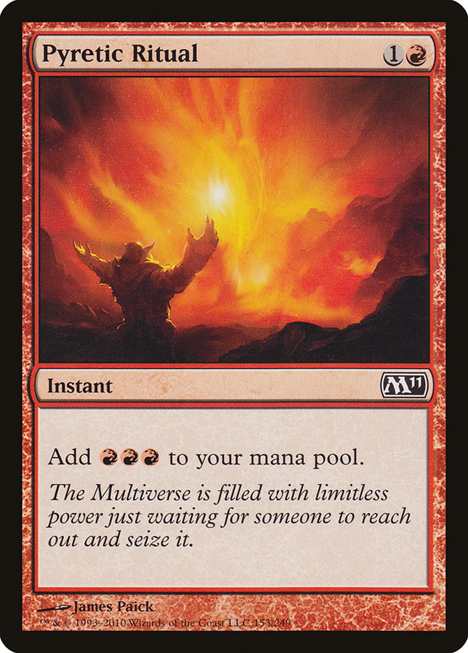 Pyretic Ritual [Magic 2011] - Magic: The Gathering - Card Brawlers | Quebec | Canada |