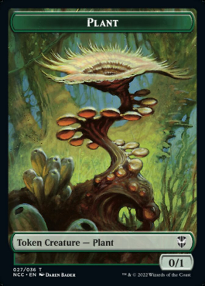 Plant // Treasure (015) Double-Sided Token [Streets of New Capenna Commander Tokens] - Magic: The Gathering - Card Brawlers | Quebec | Canada |