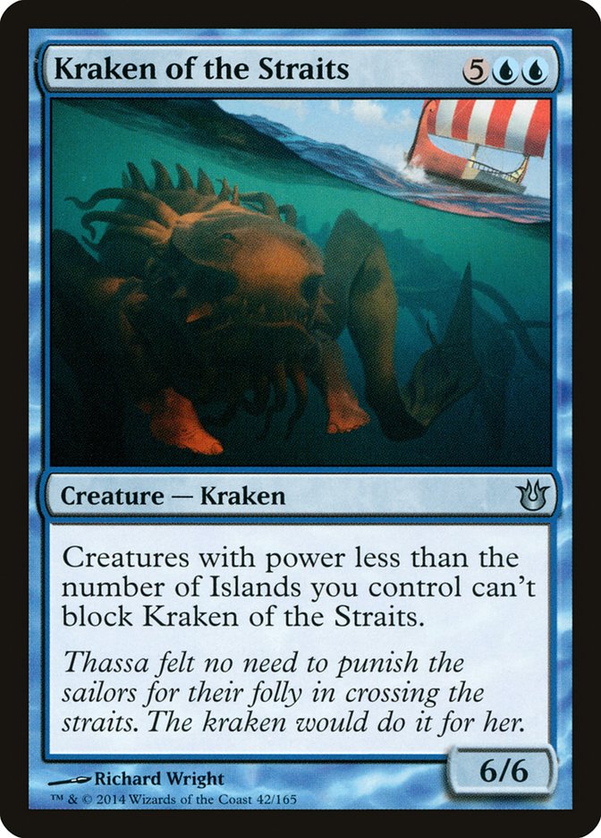 Kraken of the Straits [Born of the Gods] - Magic: The Gathering - Card Brawlers | Quebec | Canada |
