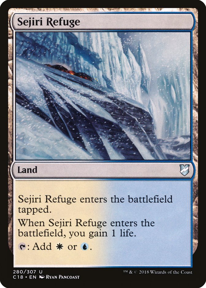 Sejiri Refuge [Commander 2018] - Magic: The Gathering - Card Brawlers | Quebec | Canada |