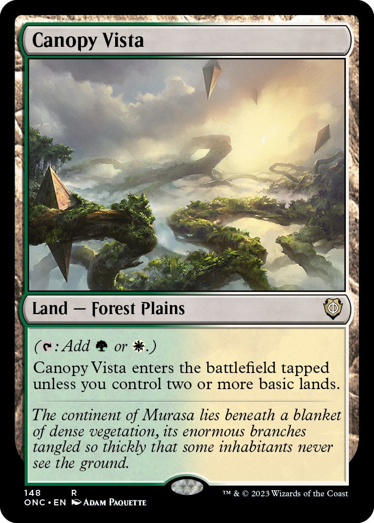Canopy Vista [Phyrexia: All Will Be One Commander] - Magic: The Gathering - Card Brawlers | Quebec | Canada |