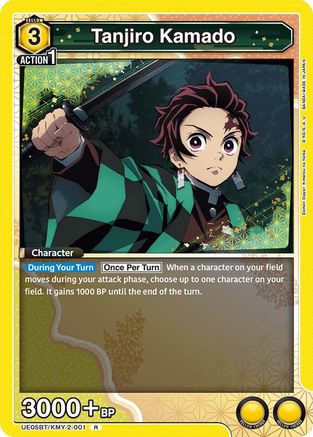 Tanjiro Kamado (001) (UE05BT/KMY-2-001) - UE05BT Demon Slayer Kimetsu no Yaiba Foil