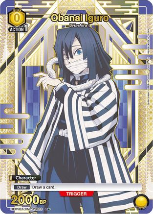 Obanai Iguro (003) (C*) (UE05BT/KMY-2-003) - UE05BT Demon Slayer Kimetsu no Yaiba Foil