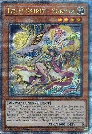 Tenyi Spirit - Suruya (Quarter Century Secret Rare) [SUDA-EN021] Quarter Century Secret Rare - Yu-Gi-Oh! - Card Brawlers | Quebec | Canada |