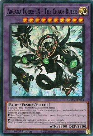 Arcana Force EX - The Chaos Ruler [SUDA-EN034] Super Rare - Yu-Gi-Oh! - Card Brawlers | Quebec | Canada |