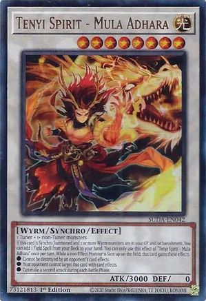 Tenyi Spirit - Mula Adhara [SUDA-EN042] Ultra Rare - Yu-Gi-Oh! - Card Brawlers | Quebec | Canada |