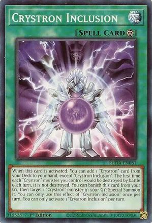 Crystron Inclusion [SUDA-EN061] Common - Yu-Gi-Oh! - Card Brawlers | Quebec | Canada |