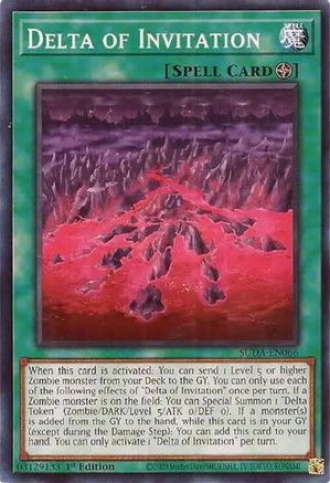 Delta of Invitation [SUDA-EN066] Common - Yu-Gi-Oh! - Card Brawlers | Quebec | Canada |