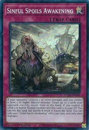 Sinful Spoils Awakening [SUDA-EN069] Super Rare - Yu-Gi-Oh! - Card Brawlers | Quebec | Canada |
