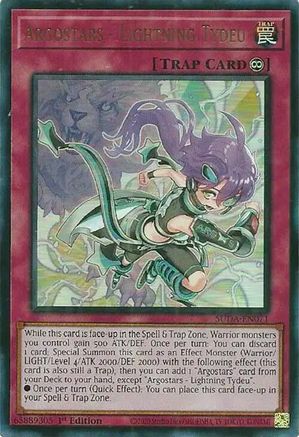 Argostars - Lightning Tydeu [SUDA-EN071] Ultra Rare - Yu-Gi-Oh! - Card Brawlers | Quebec | Canada |