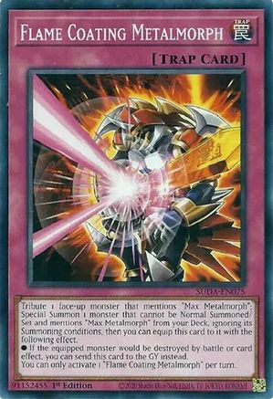 Flame Coating Metalmorph [SUDA-EN075] Common - Yu-Gi-Oh! - Card Brawlers | Quebec | Canada |