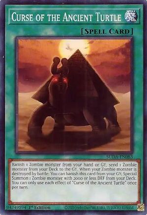 Curse of the Ancient Turtle [SUDA-EN083] Common - Yu-Gi-Oh! - Card Brawlers | Quebec | Canada |
