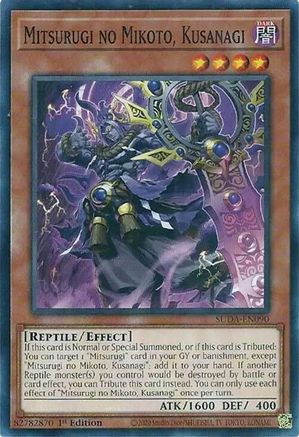 Mitsurugi no Mikoto, Kusanagi [SUDA-EN090] Common - Yu-Gi-Oh! - Card Brawlers | Quebec | Canada |