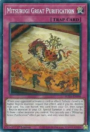 Mitsurugi Great Purification [SUDA-EN096] Common - Yu-Gi-Oh! - Card Brawlers | Quebec | Canada |