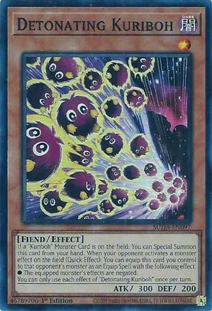 Detonating Kuriboh [SUDA-EN097] Super Rare - Yu-Gi-Oh! - Card Brawlers | Quebec | Canada |