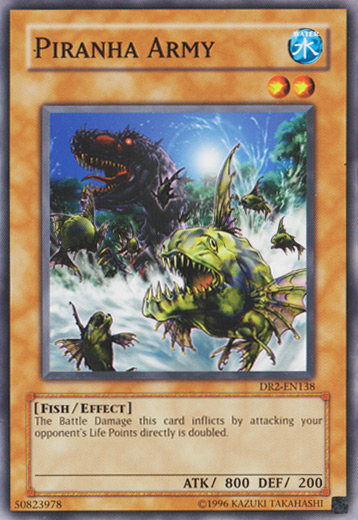 Piranha Army [DR2-EN138] Common - Yu-Gi-Oh! - Card Brawlers | Quebec | Canada |
