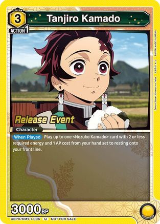 Tanjiro Kamado (006) (UEPR/KMY-1-006) - UE05BT Demon Slayer Kimetsu no Yaiba Release Event Cards