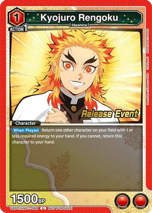 Kyojuro Rengoku (088) (UEPR/KMY-1-088) - UE05BT Demon Slayer Kimetsu no Yaiba Release Event Cards
