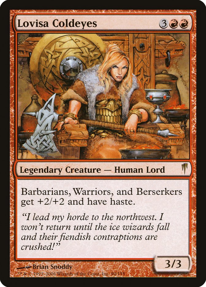 Lovisa Coldeyes [Coldsnap] - Magic: The Gathering - Card Brawlers | Quebec | Canada |