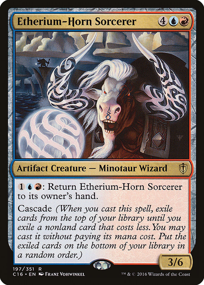 Etherium-Horn Sorcerer [Commander 2016] - Magic: The Gathering - Card Brawlers | Quebec | Canada |