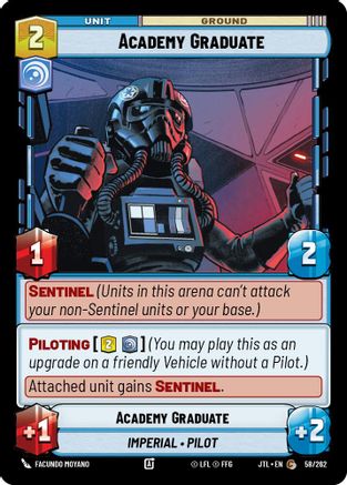 Academy Graduate (058/262) (058/257) [Jump to Lightspeed] - Fantasy Flight Games - Card Brawlers | Quebec | Canada |