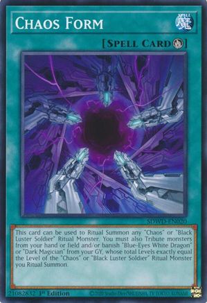 Chaos Form [SDWD-EN020] Common - Yu-Gi-Oh! - Card Brawlers | Quebec | Canada |