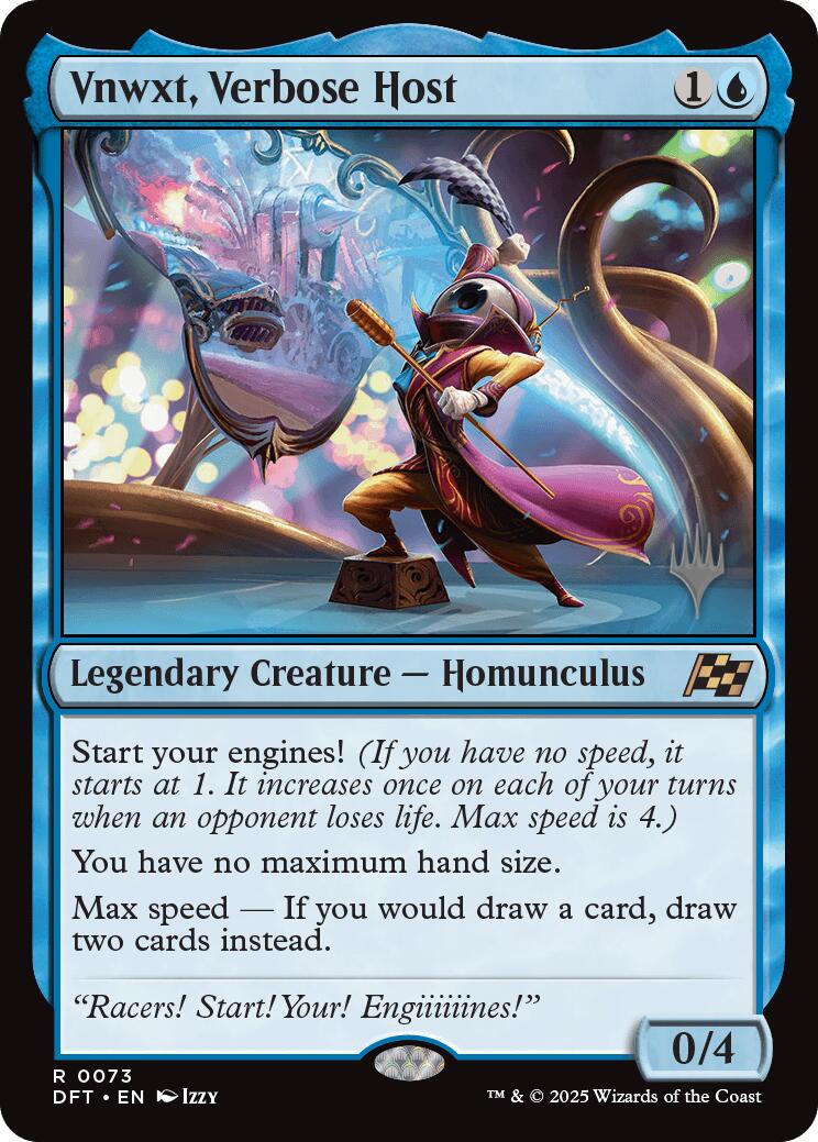 Vnwxt, Verbose Host (Promo Pack) [Aetherdrift Promos] - Magic: The Gathering - Card Brawlers | Quebec | Canada |