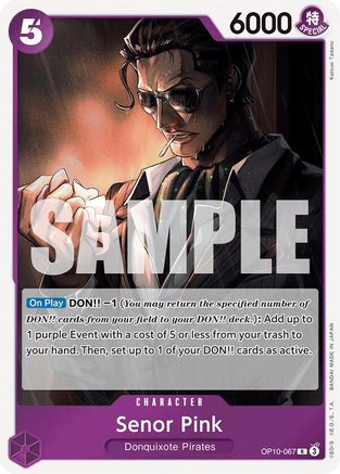 Senor Pink (OP10-067) - Royal Blood Foil