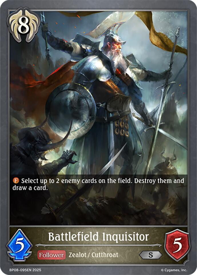 Battlefield Inquisitor (BP08-095EN) [Alterchaotica] - Bushiroad - Card Brawlers | Quebec | Canada |