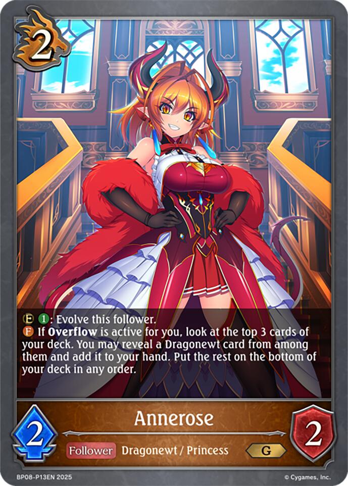Annerose - P13EN (Foil) (BP08-P13EN) [Alterchaotica] - Bushiroad - Card Brawlers | Quebec | Canada |