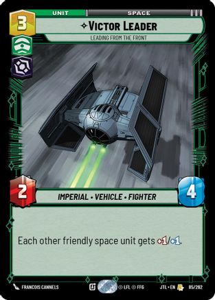 Victor Leader - Leading from the Front (085/262) (085/257) [Jump to Lightspeed] - Fantasy Flight Games - Card Brawlers | Quebec | Canada |