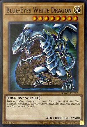 Blue-Eyes White Dragon (Unlimited Misprint) [SDWD-EN002] Common - Yu-Gi-Oh! - Card Brawlers | Quebec | Canada |