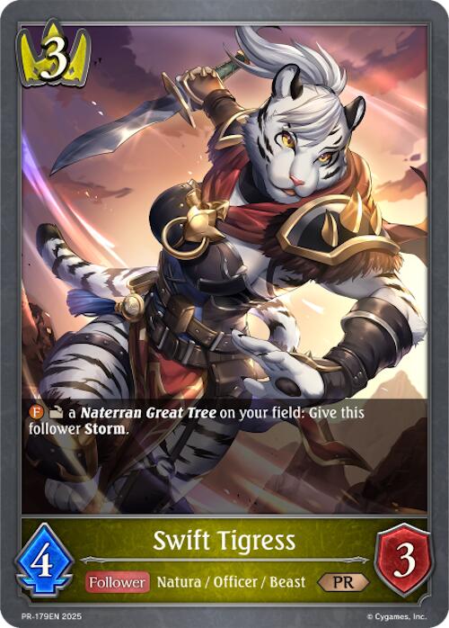 Swift Tigress (PR-179EN) [Promotional Cards] - Bushiroad - Card Brawlers | Quebec | Canada |