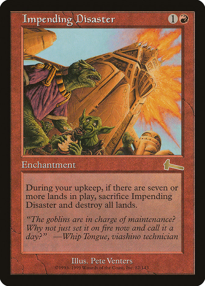Impending Disaster [Urza's Legacy] - Magic: The Gathering - Card Brawlers | Quebec | Canada |