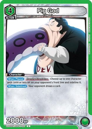 Pig God (UE06BT/OPM-1-057) - UE06BT One Punch Man