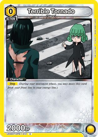 Terrible Tornado (012) (UE06ST/OPM-1-012) - UE06ST One Punch Man Starter Deck