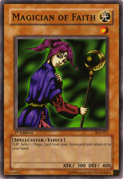 Magician of Faith [SDJ-017] Common - Yu-Gi-Oh! - Card Brawlers | Quebec | Canada |