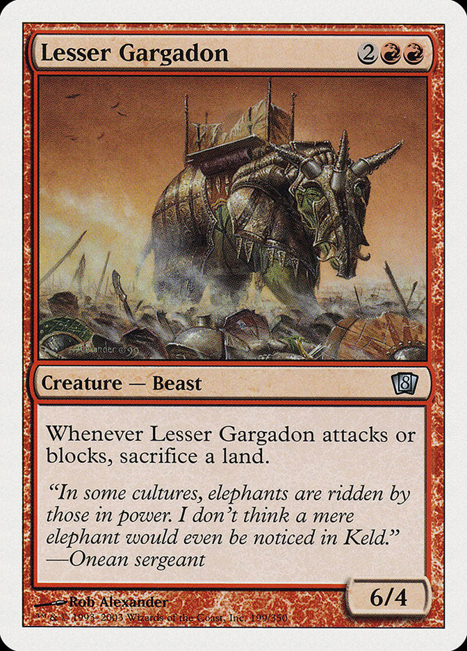 Lesser Gargadon [Eighth Edition] - Magic: The Gathering - Card Brawlers | Quebec | Canada |
