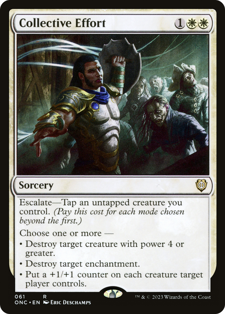 Collective Effort [Phyrexia: All Will Be One Commander] - Magic: The Gathering - Card Brawlers | Quebec | Canada |