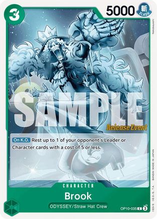 Brook (035) (OP10-035) - Royal Blood Release Event Cards