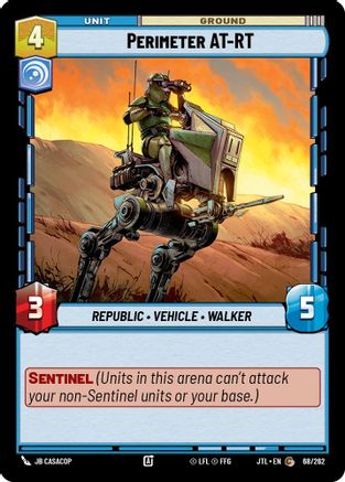 Perimeter AT-RT (068/262) (068/262) [Jump to Lightspeed] - Fantasy Flight Games - Card Brawlers | Quebec | Canada |