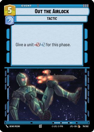 Out the Airlock (079/262) (079/262) [Jump to Lightspeed] - Fantasy Flight Games - Card Brawlers | Quebec | Canada |