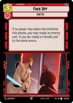 Face Off (178/262) (178/262) [Jump to Lightspeed] - Fantasy Flight Games - Card Brawlers | Quebec | Canada |