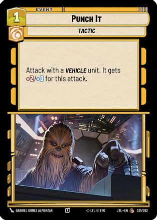 Punch It (231/262) (231/262) [Jump to Lightspeed] - Fantasy Flight Games - Card Brawlers | Quebec | Canada |