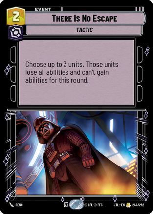 There Is No Escape (244/262) (244/262) [Jump to Lightspeed] - Fantasy Flight Games - Card Brawlers | Quebec | Canada |