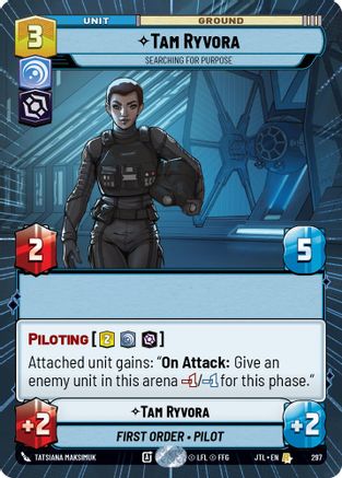 Tam Ryvora - Searching For Purpose (297) (Hyperspace) (297) [Jump to Lightspeed] - Fantasy Flight Games - Card Brawlers | Quebec | Canada |