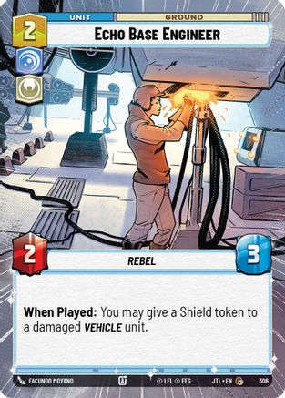 Echo Base Engineer (306) (Hyperspace) (306) [Jump to Lightspeed] - Fantasy Flight Games - Card Brawlers | Quebec | Canada |