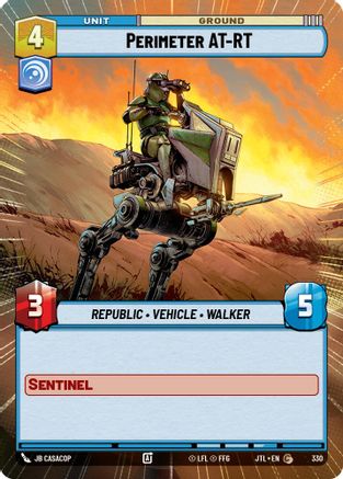 Perimeter AT-RT (330) (Hyperspace) (330) [Jump to Lightspeed] - Fantasy Flight Games - Card Brawlers | Quebec | Canada |