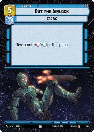 Out the Airlock (341) (Hyperspace) (341) [Jump to Lightspeed] - Fantasy Flight Games - Card Brawlers | Quebec | Canada |
